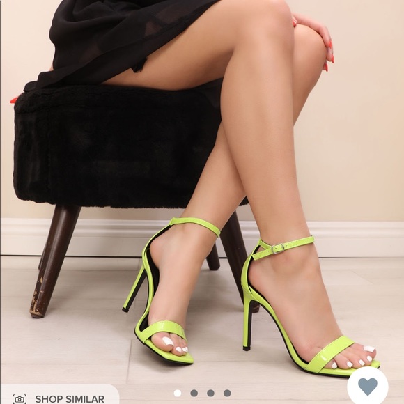 Fashion Nova One day away square toe heels - Picture 1 of 1